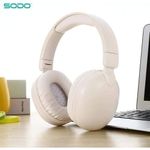 product_image_name-SODO-SD 1101 Wireless Headset, Bluetooth V5.3 With External Microphone And Support SD Card - Aprico-1