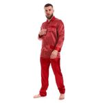 product_image_name-Shorto-بيجاما كلاسيك رجالي ستان بنطلون ساده - نبيتي - 1-3