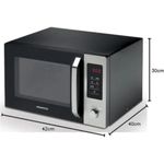 product_image_name-Kenwood-ميكروويف كينوود بشواية ديجيتال سعة 30 لتر قدرة 1000 وات ستانلس ستيل لون أسود/فضي – موديل MWM30.000BK-4