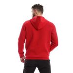 product_image_name-Kady-Casual Hoodie With Kangaroo Pockets - Red-3