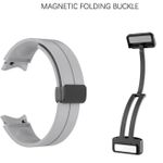 product_image_name-Generic-حزام سيليكون ممتاز بإغلاق مغناطيسي متوافق مع  حزام سيليكون قابل للتعديل  رصاصى Galaxy Watch 5 44mm / Galaxy Watch 5 Pro 45mm / Galaxy Watch 4 / Watch 4 Classic-2