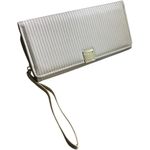 product_image_name-Generic-محفظة نسائية كبيرة بسحاب مع حافظات متعددة للكروت، مع حزام معصم -2