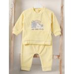 طقم بيجامة شتوي للبنات - مجموعة قطعتين - 802 - Y