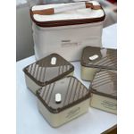 product_image_name-Generic-مدفئ الغداء، صندوق غداء معزول قابل للتكديس، حاويات غداء حرارية للطعام الساخن للأطفال والبالغين، صندوق غداء حراري من الستانلس ستيل مفرغ للمدرسة والمكتب، بيج-4