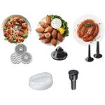 product_image_name-Kenwood-مفرمة لحم 1500 واط مفرمة لحم قوية مع صانع الكبة، صانع النقانق، دافع أنبوب التغذية، 3 شاشات من الفولاذ المقاوم للصدأ لنتائج ناعمة، متوسطة وخشنة MG470 باللون الأبيض-3