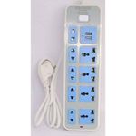 product_image_name-Generic-مشترك كهرباء 5 عين+ 4ثلاثي+2 usb-3