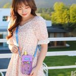 product_image_name-Generic-YunQin Creative Cell Phone Shaped Water Bottles,Leak Proof Cute Plastic Bottles with Adjustable Shoulder Strap and Straw, Multi-Colored Juice Drinking Bottles Suitable for Girls(300ML/10Oz-3