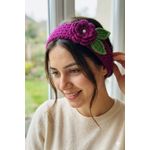 product_image_name-Generic-Elegant Purple Crochet Floral Headband-1