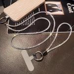 product_image_name-Generic-TENTECH سلسلة الهاتف المحمول السحرية القابلة للإزالة، حبل تعليق لحافظة الهاتف، حامل فاخر مزين بالكريستال، تصميم أنيق وعصري للهواتف وسماعات الأذن – أسود-2