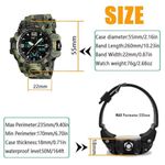 product_image_name-Skmei-Men's Military Camouflage Sport Watch - Dual Display Analog-Digital - Green-5