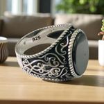 product_image_name-Generic-خاتم رجالي مصنوع من الفضة التركية-2