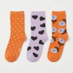 Generic Printed children's socks, 3-pack - Multi Color - image 4