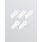 LC Waikiki Basic Girl's Trainer Socks 5-Pack