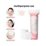 product_image_name-Generic-Round Cotton Pads for Makeup Removal â€“ Ultra Soft, Lint-Free, Double-Sided Natural Cotton â€“ 80 Multi-Layer Cleansing Pads-3