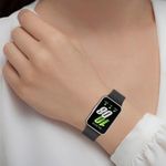 product_image_name-Generic-سوار ساعة رياضي بديل من السيليكون الناعم من( اكس تيك) متوافق مع Samsung Galaxy Watch Fit 3 ، حزام سريع الفك والتركيب مقاوم للتعرق للرجال والنساء _ اسود-6