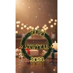 product_image_name-Generic-دلاية ديكور دائرية "Merry Christmas 2026" – تصميم أنيق لزينة الكريسماس-2