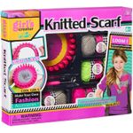 مجموعة صناعة وشاح محبوك للفتيات - طقم إكسسوار موضة للهوايات الذاتية للأطفال 6+