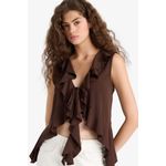 product_image_name-Defacto-ديفاكتو بلوزة كت مكشكش قصة عادية-1