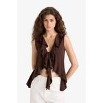 product_image_name-Defacto-ديفاكتو بلوزة كت مكشكش قصة عادية-3