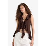 product_image_name-Defacto-ديفاكتو بلوزة كت مكشكش قصة عادية-4