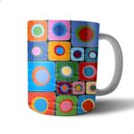 Ceramic Coffee Mug - Multi Color