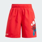 ADIDAS IDAS ADIDAS MARVEL SPIDER-MAN SWIM SHORTS 5 INCH-PURRUB