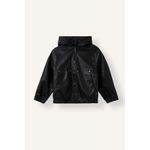 Defacto Boy Leather Look Hooded Jacket - image 8