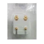 product_image_name-Caflon-Earrings with Colored Stone for Baby Girls Gold-2