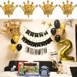 Generic Crown Shaped Balloon 26" - image 3