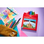 product_image_name-Faber Castell-اقلام تلوين صديقة للبيئة 120148 من فابر كاستل، عبوة 48 قطعة، مبراة صندوق الورق المقوى-3