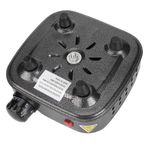 product_image_name-Generic-مدفأة كهربائية (صغيرة 500 وات) بهيكل معدني بالكامل وسطح غير لاصق، تحكم بدرجة الحرارة قابل للتعديل، سخان محمول بحارق واحد للسفر وطبخ الطوارئ، حماية من السخونة الزائدة-3