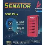 Senator Senator 9000 Plus With Remote Bluetooth Wifi Bulit in Support DVBT2/S2 - Red