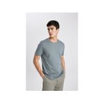 Defacto Regular Fit Crew Neck Short Sleeve Basic Solid T-Shirt - image 3