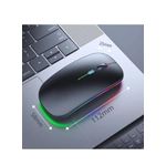 HP Wireless Computer Mouse Rechargeable Slim Silent - Multicolour - image 2