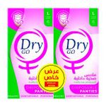 Dry جو - ملابس صحية داخلية - كبير - 12 قطعة - عرض خاص