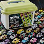 product_image_name-Generic-KIDSZONE 20 Pack Pull Back Toy Cars, Mini Race Cars Vehicles,Toy Cars with Storage Box,Party Favor Cars Toys, Goodie Bag Stuffers, Toys for Boys Girls Toddlers 3+Years Old (20)-3