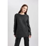 product_image_name-Defacto-Woman Regular Fit Tunic - Antracite-2