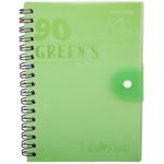 mintra دفتر نينتي A7 بحجم - 90 ورقة - سطور - أخضر