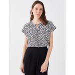 product_image_name-LC Waikiki-بلوزة نسائية بنمط قصير الأكمام وياقة طيّة-1