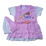 فستان بيبي صيفي - بنات - روز