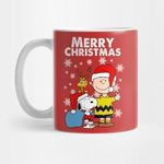 تشارلي براون وسنوبي لعيد الميلاد - كوب سيراميك لعيد الميلاد