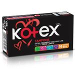 Kotex TAMPONS ZERO LEAKS NORMAL 16PCS