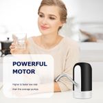 product_image_name-Generic-USB Rechargeable Water Dispenser Pump for 5 Gallon Bottle, Automatic Dosing Pump for Extracting Cold Water from Jugs and Bottles-2