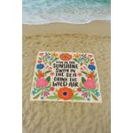 سجادة الشاطيء سنوز، تصميم فلورا