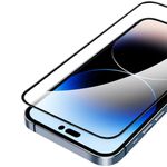 product_image_name-Green Lion- 3D Curved Pro Tempered Glass for iPhone 15 Pro - Clear -2