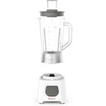 product_image_name-Moulinex-خلاط بلينديو 450 وات ببرطمان 1.5 لتر، 2 سرعة ونبض، مطحنة وسحق الثلج، شفرات زيلكروم، أبيض من مولينكس LM2B21EG-3