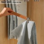 product_image_name-Generic-حامل بنطلون مع مشابك غير قابلة للانزلاق قابلة للتعديل - 1 قطعة-6