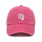 	 Pink Scorpio Baseball Cap Silver