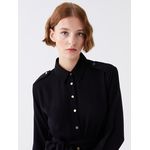 product_image_name-LC Waikiki-فستان قميص نسائي بأكمام طويلة بسيط-2