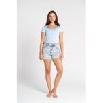 OUTDATED Square Neck Short Sleeve - Light Blue - image 2